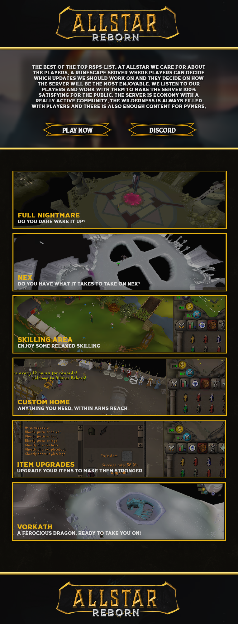 Allstar Reborn RSPS screenshot 1