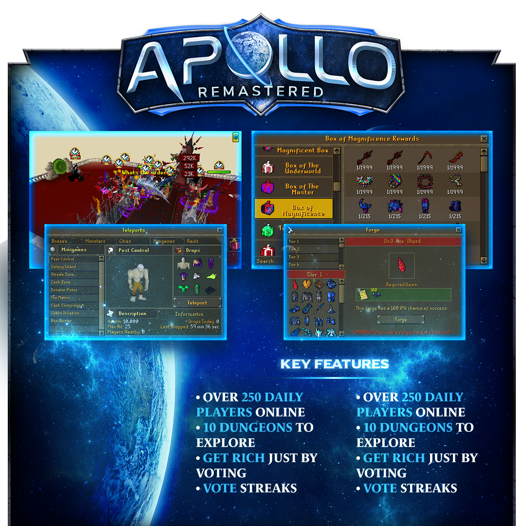 🚀 Apollo 🚀 RSPS screenshot 1