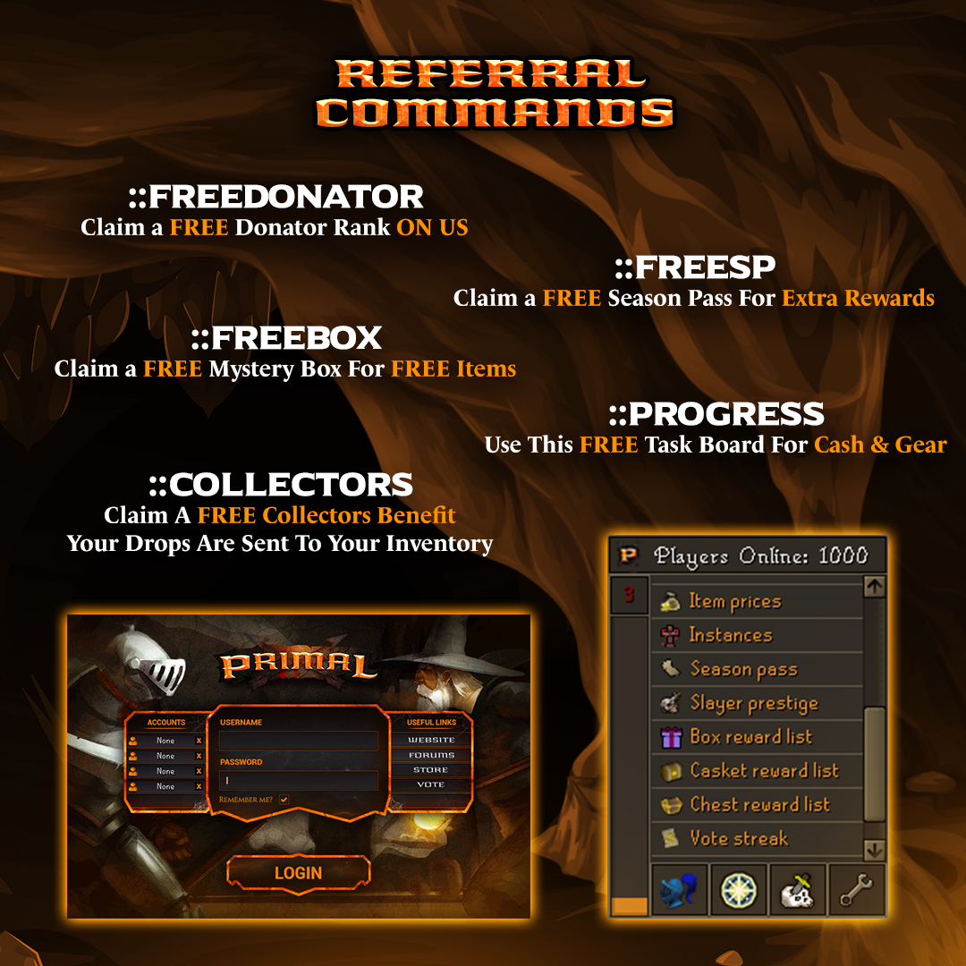 Primal - New Server RSPS screenshot 2
