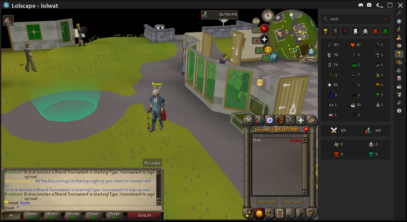 Lolscape OSRS RSPS screenshot 3