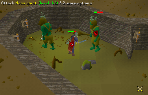 Traditional runescape gameplay