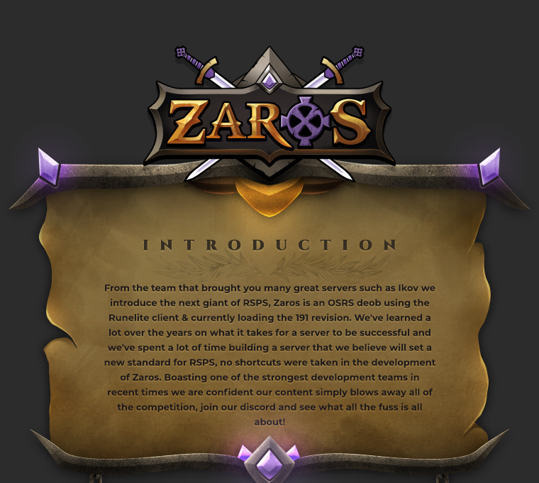 🎮Zaros🎮 RSPS screenshot 1