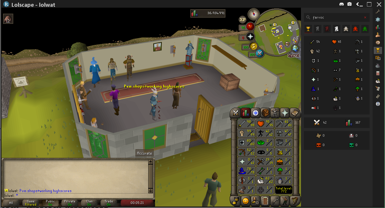 Lolscape OSRS RSPS screenshot 6