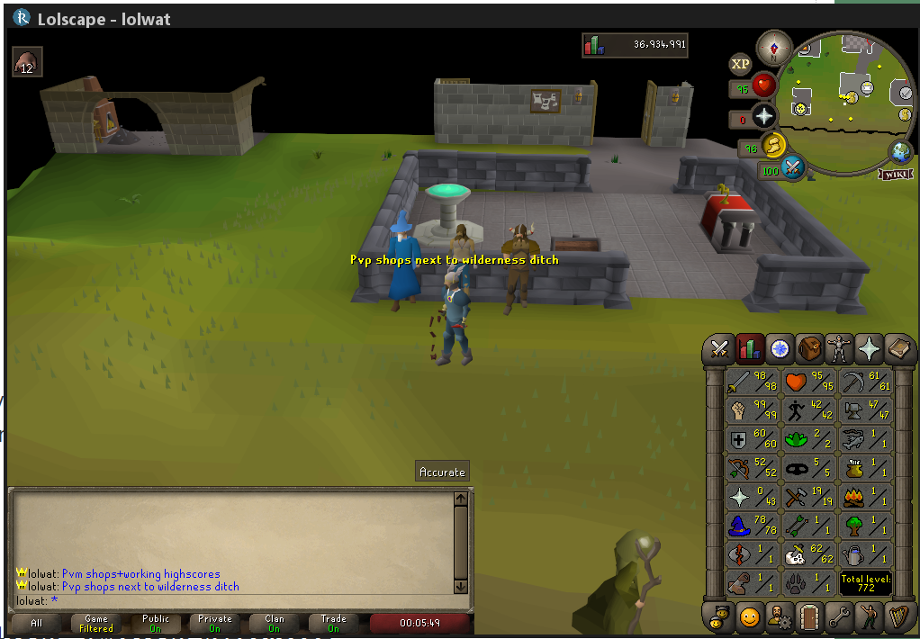 Lolscape OSRS RSPS screenshot 5